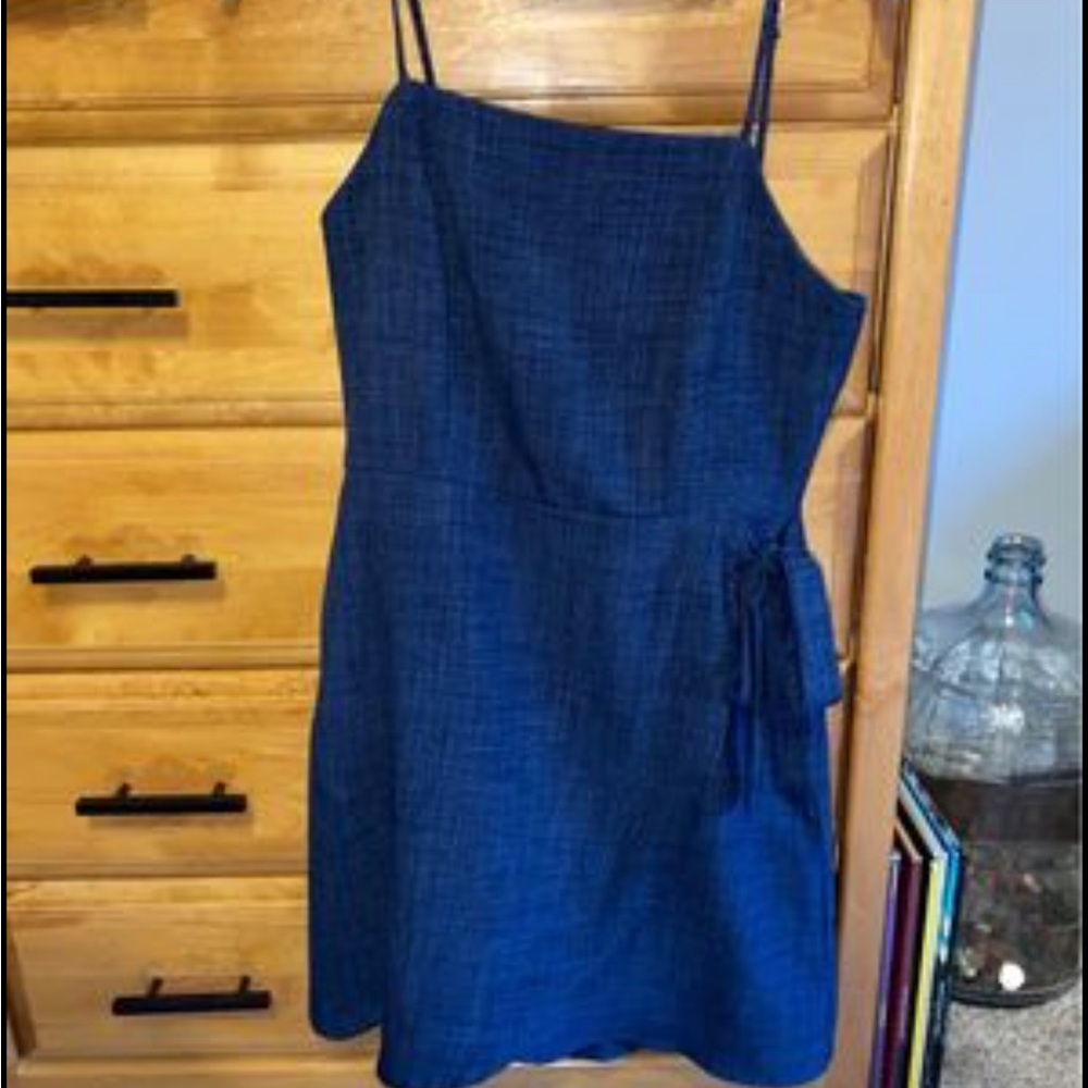 Blue linen Altar’d State Dress